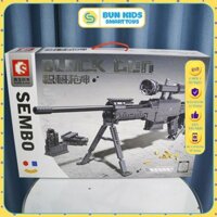 Lego 1561 Chi Tiết - Đồ Chơi Lắp Ráp Kiểu Lego Súng Bắn Tỉa Barrett M99 CS/LR4 - Sembo702010