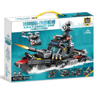 [LEGO 4 IN 1]Bộ đồ chơi xếp hình lego oto cảnh sát 415 chi tiết