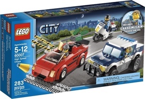 Bộ xếp hình Cuộc đuổi bắt tốc độ High Speed Chase V29 Lego 60007