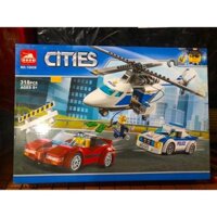 Lego 60138 - Bela 10656 ( Lắp Ráp Xe Cảnh Sát Truy Bắt Tội Phạm 318 Mảnh )