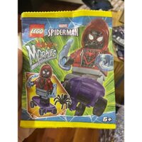 Lego 682303 Miles Morales - Nhân vật Người nhện Miles - Túi giấy