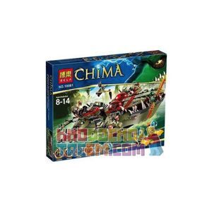 Bộ xếp hình tàu chiến đấu Cá sấu Lego Chima 70006