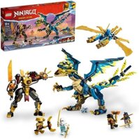 LEGO 71796 Ninjago The Elephant Dragon Against The Empress Robot, Large Construction Toy with Figures and 6 Ninja Minifi