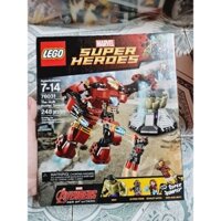 Lego 76031 _ Chiến giáp Hulk Buster_newsealed hộp cấn