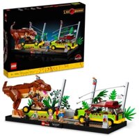 Lego 76956 Jurassic Park T. Rex Breakout - Khủng long bạo chúa xổng chuồng