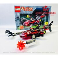 LEGO ALPHA TEAM REAL - ĐỒ CHƠI LẮP RÁP LEGO THÁM HIỂM BIỂN SÂU - 4793 Ogel Sub Shark
