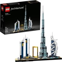Lego Architecture Tokyo 21051 Toy Blocks and LEGO Architecture Skylines: Dubai 21052 Building Kit, Collectible Architect