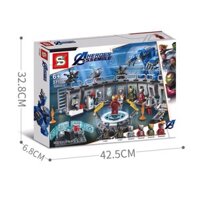 Lego Avengers Hall of Armor - Phòng giáp của Ironman