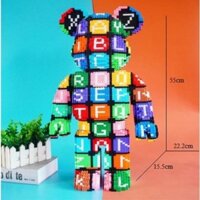 LEGO Bearick cỡ lớn chữ cái 55cm lắp sẵn  .