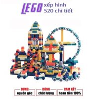 LEGO BUILDING BLOCK PARK 520 CHI TIẾT/ ĐỒ CHƠI XẾP HÌNH THÔNG MINH - khohangtieudung90