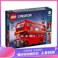 Lego Building Blocks LEGO Creative Versatile 10258 London Bus Boys and Girls Assembly Toy Gift Collection