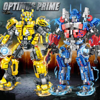 LEGO Bumblebee Optimus Prime Khối xây dựng Bộ sưu tập Transformers Mô hình lắp ráp Đồ chơi quà tặng sinh nhật cho bé trai