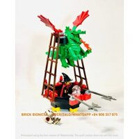 LEGO CASTLE AUTHENTIC - ĐỒ CHƠI LẮP RÁP LEGO LÂU ĐÀI TRUNG CÔ - 6037 Witch's Windship Fright Knights