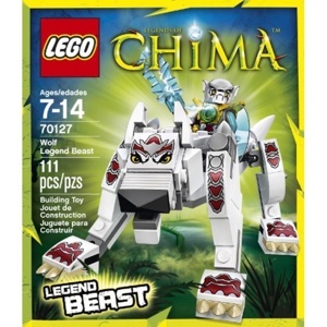 Bộ xếp hình Sói huyền thoại Lego Chima 70127