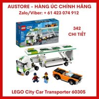 [LEGO CHÍNH HÃNG] 60305 - Xe Kéo Vận Chuyển Ô Tô, 342 Chi Tiết (LEGO City Car Transporter 60305, 342 Pieces) NEW 2021