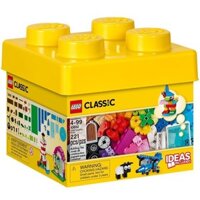 Lego - CHÍNH HÃNG - Bộ Lắp Ráp Thùng Gạch Nhỏ Classic Sáng Tạo LEGO CLASSIC 10692 (221 chi tiết)