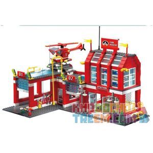 Lego chủ đề cứu hỏa - enlighten 911