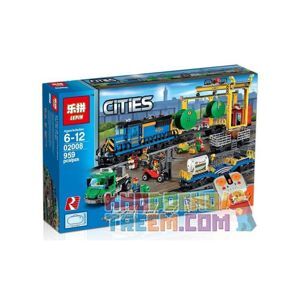 LEGO City 60052 - Xe lửa chở hàng Điều khiển từ xa (LEGO City Cargo Train 60052)