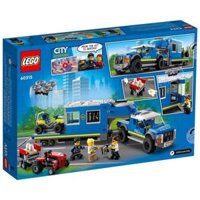 Lego City 60315 - Police Mobile Command Truck (436 Mảnh Ghép)