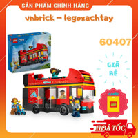LEGO City 60407 Red Double-Decker Sightseeing Xe Tham Quan 2 Tầng