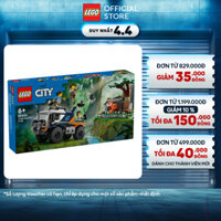 LEGO CITY 60426 Đồ Chơi Lắp Ráp Xe Địa Hình Cứu Hộ Động Vật (314 chi tiết)