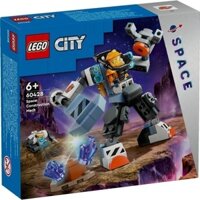 LEGO CITY 60428 Đồ chơi lắp ráp Rô bốt xây dựng trong không gian (140 chi tiế00