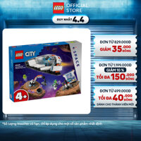 LEGO CITY 60429 Đồ chơi lắp ráp Tàu vũ trụ khám phá thiên thạch (126 chi tiết)