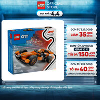 LEGO CITY 60442 Đồ Chơi Lắp Ráp Xe Đua F1 (86 chi tiết)