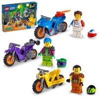 LEGO City 66707 Stuntz Value Set 3 Minifigures 3 Bikes and Carrying Case