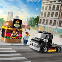 LEGO City Burger Truck toy toy toy toy toy block boy girl child 4yrs old 5yrs old 6yrs old 7yrs old working car play car miniature car 60404