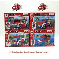 Lego CITY FIRE RESCUE LẮP RÁP MÔ HÌNH SÁNG TẠO 4IN1 - NO.123-181