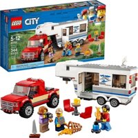 LEGO City Pickup&Caravan 60182 Building Block Set (344 pieces)