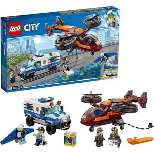 Lego city - Truy bắt băng trộm kim cương 60209