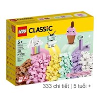 Lego Classic 11028 hộp gạch sáng tạo màu Pastel - Đồ chơi xếp hình