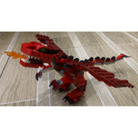 lego creator 3 trong 1 31032 lắp ráp rồng lửa hàng chính hãng