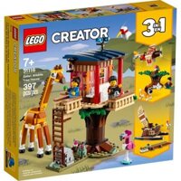 Lego Creator 31116 - Safari Wildlife Tree House - Bộ xếp hình Lego Nhà cây