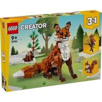 LEGO CREATOR 31154 Đồ chơi lắp ráp Mô hình Cáo đỏ (667 Chi Tiết)