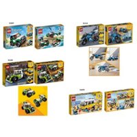 LEGO CREATOR - Xếp hình Siêu Xe - Máy Bay - Robot 3in1