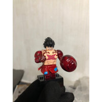 Lego custom minifigure: Luffy gear 4 Bounceman (One Piece)