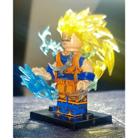 Lego custom nhân vật Goku SSJ 3 (ver 2)