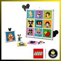 LEGO Disney 43221 100 Years of Disney Animation Icons​ - Khung Tranh Kỉ Niệm Nhân Vật Disney 100 ( Hàng có sẵn )
