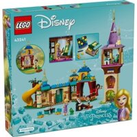 LEGO DISNEY PRINCESS 43241 Đồ chơi lắp ráp Tòa tháp Rapunzel và quán rượu trong rừng (623 chi tiết)
