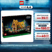 LEGO DISNEY PRINCESS 43242 Đồ Chơi Lắp Ráp Ngôi Nhà Của Bạch Tuyết Và Bảy Chú Lùn (2228 chi tiết)