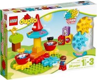 LEGO DUPLO My First Carousel 10845 Educational Toy, Large Building Blocks - LEGO Online Shop