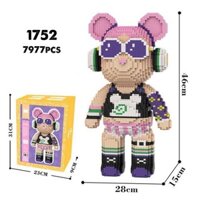 le.go Gấu Bearbrick 55cm ô chữ jinx ironman Đồ chơi Xếp hình lắp ráp mô hình cỡ lớn bear brick cho bé