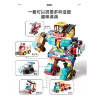 Lego ghép hình - Lego Robot lắp ghép người máy biến hình