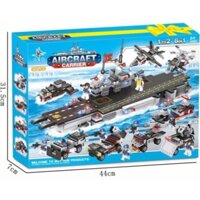 Lego Ghép Hình Tàu Sân Bay Chiến Hạm (906 miếng ghép) A281 4660