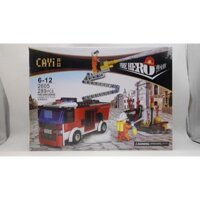 Lego Ghép Hình Xe Cứu Hỏa 289pcs SP089