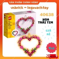 LEGO Hoa 40638 Heart Ornament Hoa Trái Tim Trang Trí