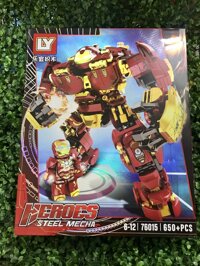 Lego Iron Man LY 76015 Heroes Steel Mecha